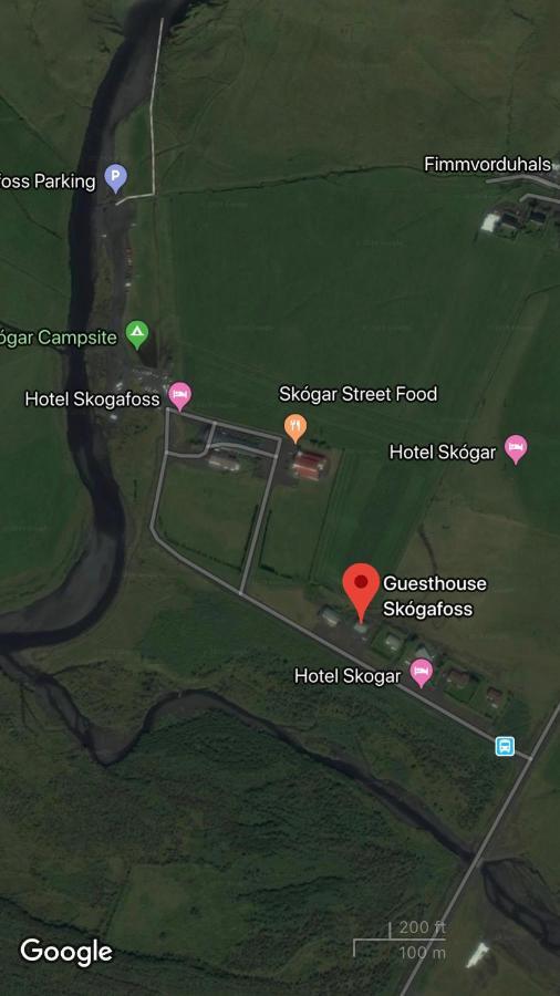 Guesthouse Skogafoss Скоугар Екстер'єр фото
